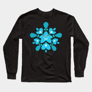 StarBurst Light Blue Long Sleeve T-Shirt